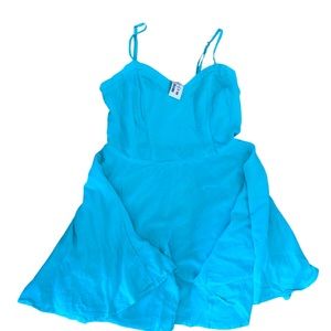 Aeropostale women blue mini dress